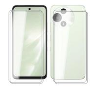 KJYFOANI Verre Trempé pour Alcatel V3 Pro (6.67"), [4 Pièces] Film Protection Ecran en Verre trempé, HD Anti Rayures, sans Bulles, pour Alcatel V3 Pro Vitre Protection