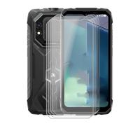 KJYFOANI Verre Trempé pour Blackview Rock 1 (6.56"), [4 Pièces] Film Protection Ecran en Verre trempé, HD Anti Rayures, sans Bulles, pour Blackview Rock 1 Vitre Protection