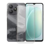 KJYFOANI Verre Trempé pour Blackview Wave 9C (6.56"), [2 Pièces] Film Protection Ecran en Verre trempé, HD Anti Rayures, sans Bulles, pour Blackview Wave 9C Vitre Protection