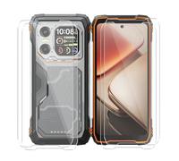 KJYFOANI Verre Trempé pour Blackview Xplore X1 (6.78"), [4 Pièces] Film Protection Ecran en Verre trempé, HD Anti Rayures, sans Bulles, pour Blackview Xplore X1 Vitre Protection