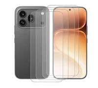 KJYFOANI Verre Trempé pour Honor 600 Pro (6.57") [4 Pièces] Verre Trempé Protecteur D'écran [sans Bulles][Dureté 9H][Anti- Rayures]