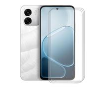 KJYFOANI Verre Trempé pour Oppo A6i+ 5G (6.75"), [3 Pièces] Film Protection Ecran en Verre trempé, HD Anti Rayures, sans Bulles, pour Oppo A6i+ 5G Vitre Protection