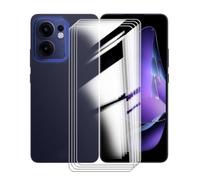 KJYFOANI Verre Trempé pour Oppo Reno13 FS 5G (6.67") [4 Pièces] Verre Trempé Protecteur D'écran [sans Bulles][Dureté 9H][Anti-Rayures].