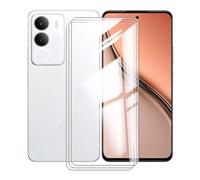 KJYFOANI Verre Trempé pour Realme P3 Lite 4G (6.67"), [3 Pièces] Film Protection Ecran en Verre trempé, HD Anti Rayures, sans Bulles, pour Realme P3 Lite 4G Vitre Protection