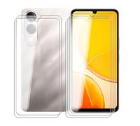 KJYFOANI Verre Trempé pour Vivo Y19s 5G (6.74") [5 Pièces] Verre Trempé Protecteur D'écran [sans Bulles][Dureté 9H][Anti-Rayures].