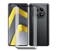 KJYFOANI Verre Trempé pour Xiaomi Poco M8 (6.77"), [4 Pièces] Film Protection Ecran en Verre trempé, HD Anti Rayures, sans Bulles, pour Xiaomi Poco M8 Vitre Protection