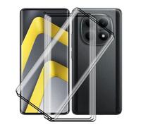 KJYFOANI Verre Trempé pour Xiaomi Poco M8 (6.77"), [5 Pièces] Film Protection Ecran en Verre trempé, HD Anti Rayures, sans Bulles, pour Xiaomi Poco M8 Vitre Protection