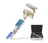 KJZQXYX Appareil de Test d;étanchéité portatif, buse de Test par pulvérisation, avec débitmètre numérique, pour Le Test de Performance d;étanchéité à l;Eau des boîtiers électriques