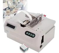 KJZQXYX Machine d'emballage de billets, outil automatique de cerclage de devises, cerclage de colis de devises de taille réglable, vitesse