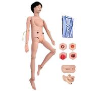 KJZQXYX Mannequin de Formation pour compétences en Soins Infirmiers aux Patients, Mannequin médical pour la Formation de Tout Le Corps, Mannequin avec Organes génitaux (Female)