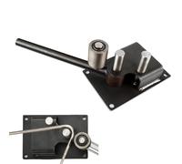 KJZQXYX Outil de cintrage manuel pour barres d'armature, machine pliante robuste pour tubes de 4 à 14 mm, pour câble de tuyau, matériau dur