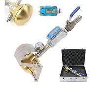 KJZQXYX Testeur d;étanchéité Portable, avec débitmètre numérique et vanne réglable, pour Tester l;étanchéité des boîtiers électriques.