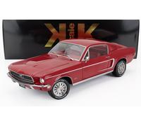 KK 1/12 FORD MUSTANG GT FASTBACK COUPÉ 1968 ROUGE MODÈLE STATIQUE DIECAST