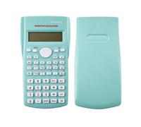 KK-82MS-D Calculatrice scientifique d'ingénierie avec 240 fonctions, affichage à 2 lignes pour examens scolaires, bureau, entreprise, maison, vert