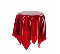 KK-GGL Petite table d'appoint en acrylique, table basse flottante élégante, table décorative en lucite transparente, présentoir de décoration d'intérieur, table basse transparente en cascade