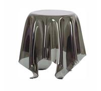 KK-GGL Table basse flottante en acrylique, table d'appoint intérieure transparente, table d'appoint ronde en acrylique transparent, table d'appoint ronde en acrylique pour petit espace, pour salon