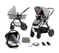kk Kinderkraft Poussette 3en1 Moov, Trio, Enfant, Siège Auto, Accessoires, Gris, 1 Unité