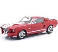 KK Scale KKDC120173 Mustang Shelby GT500 Eleanor 1967 Red & White - échelle 1/12 - modèle de Voiture
