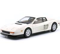 KK-Scale Modèle voiture Ferrari Testarossa Monospecchio 1984 blanc 1/12 portes/capot/phares ouvrants