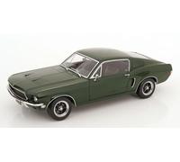 KK Scale - KKDC120221 - Mustang GT Fastback Dark Green 1968 "Bullitt Look-A-Like with Openings - Échelle 1/12 - modèle de Voiture