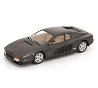 KK Scale KKDC180504 - Ferrar. Testarossa Monospecchio 1984 US Version Anthracite Miami Vice - echelle 1/18 - Voiture Miniature