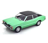 KK Scale KKDC181004 - for. Taunus GT Coupe Green Metallic with Black Vinyl Roof Squared Headlights 1971 - échelle 1/18 - modèle de Collection