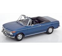 KK Scale KKDC181104 - B-M-W 2002 Cabrio Dark Blue Metallic 1968 with Removable Soft-Top - echelle 1/18 - modèle de Voiture