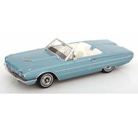 KK Scale KKDC181341 - for. Thunderbird Convertible Light Blue Metallic 1966 Movie Version Thelma & Louise Look-A-Like - échelle 1/18 - modèle de Voiture