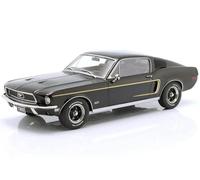 KK-Scale – Modèle réduit 1/18 – Ford Mustang GT Fastback 1968 – Réf. 181393BK