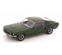 KK-Scale Modèle réduit Ford Mustang GT Fastback 1968 Bullitt Édition film Flat Green Échelle 1/18