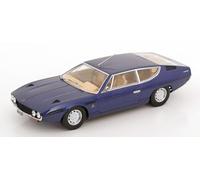 KK-Scale Voiture miniature Lamborghini Espada S2 1970 Échelle 1/18 Bleu foncé métallisé 181403BL