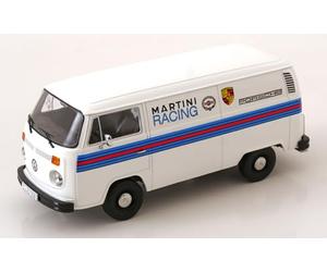 KK Scale KKDC181414 - Volks T2B Delivery Van Porsch. Martin. Racing White 1972 - echelle 1/18 - Voiture Miniature