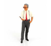 KK Scale KKFIG017 - Figurine Enzo with Clipboard - échelle 1/18 - Miniature de Collection