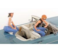 KK Scale KKFIG025 - Figurine Set Thelma & Louise - échelle 1/18 - miniatura da Collezione