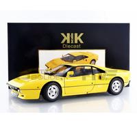 KK-Scale Voiture miniature Ferrari 288 GTO 1984 Échelle 1/12 Jaune Réf. 120152y