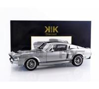 1967 Ford Mustang Shelby GT500 Eleanor "60 Segundos" Gris Metalizado/Negro 1:12