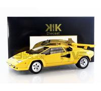 KK-Scale Maquette de voiture Lamborghini Countach LP 5000S QV Jaune 1/12 1985