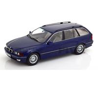 KK-Scale Voiture miniature BMW 530d E39 Touring 1997 - Échelle 1/18 Bleu métallisé
