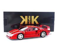KK-Scale Modèle de voiture KKDC180696 Ferrar. F40 Italia Design rouge/blanc/vert échelle 1/18