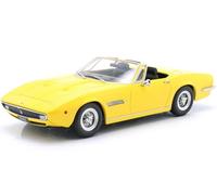 KK Scale - Maserat. Ghibli Coupe Blue Metallic 1969 - Voiture modèle 1/18 - Métal - Monté et peint - Pour grands enfants et adolescents
