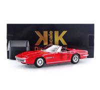 KK Scale – Modèle de voiture Maserat. Ghibli Spyder 1970 Rouge jantes à rayons – 1/18