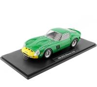 Voiture Miniature de Collection MODELS 1-18 - FERRARI 250 GTO - 1962 - Green / Yellow - 180736GR - Metal