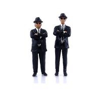 KK SCALE MODELS - Fig Jake and Elwood Figurine Set - 1/18