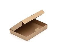 KK Verpackungen Boîtes aux courriers Maxi 305 x 220 x 44 mm marron DIN A4 (dimensions extérieures 314 x 232 x 48 mm) | 25 pièces, boîtes d'expédition, boîtes pliantes, boîtes postales maxi (MB13)