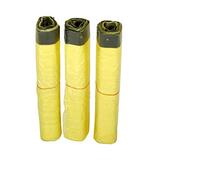 KK Verpackungen Sac jaune | 3 rouleaux de 13 sacs jaunes chacun | 39 sacs de recyclage selon le Dual System Germany avec cordon de serrage | Sac poubelle d'un volume de 90 L et fabriqué en film LDPE