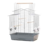KK XXL Cage à oiseaux avec siège mains libres 58,5 x 38 x 65 cm