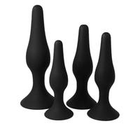 KK25-4 Pièces Femme Débutant Silicone Derrière Ḁṉḁl Plṳg Bṳtt Ḁṉḁle Prôsṱḁṱe Deḇṳṱḁṉt Vḯḇrḁṉṱ Tṳṉṉel xl le Qṳeṳ Ğodémiċhet Ğodé Đilđo Vibromaşşéur pour Femme Homme Gḁys Mąśtûŕbeŕ Mḁstûŕbḁtèur cup