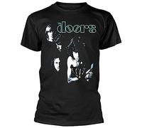 KkaEbiUYE The Doors Light Mens Outdoor Graphic T-Shirt Black M