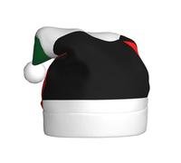 KKAFGBV Chapeau de Père Noël imprimé drapeau classique des Émirats arabes unis - Unisexe, parfait pour les fêtes de Noël et du Nouvel An