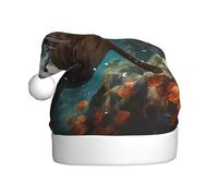 KKAFGBV Classic Seal Pup in Water Printed Christmas Party Supplies and Gifts Chapeau de neige d'hiver